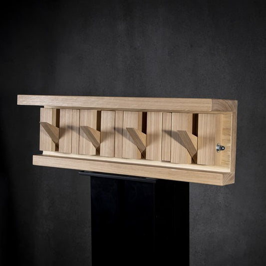 Drveni čiviluk za zid Piano