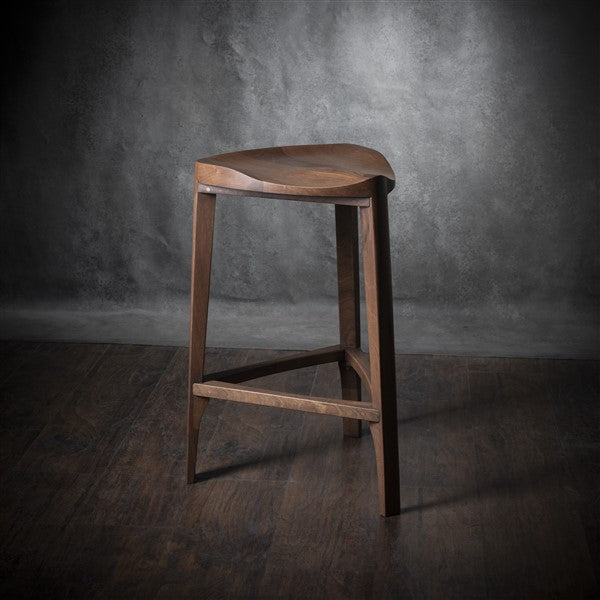 Drvena barska stolica Orah 40cm