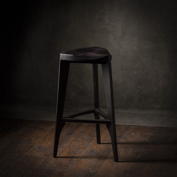 Drvena Barska stolica crna