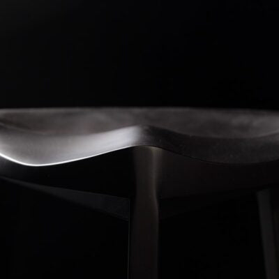 Drvena Barska stolica crna