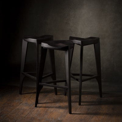 Drvena Barska stolica crna