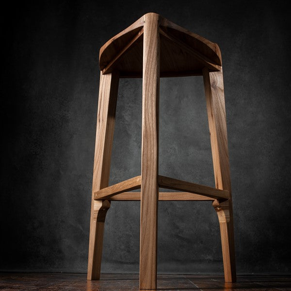 Drvena barska stolica Brest 40cm
