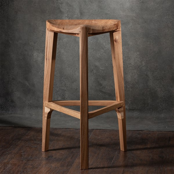 Drvena barska stolica Brest 40cm